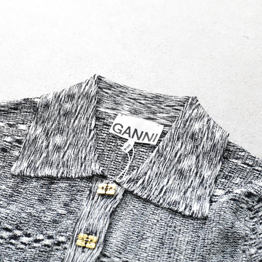 GANNI（ガニー） ポロニット Spacedyed Polo K2606 2748 レディース