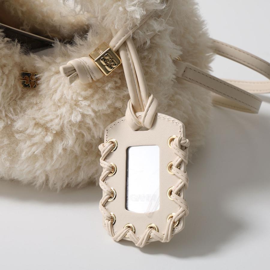 GANNI（ガニー） ハンドバッグ Hobo Mini Fur A6979 5894 レディース