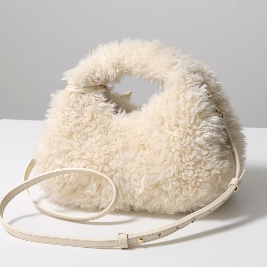 GANNI（ガニー） ハンドバッグ Hobo Mini Fur A6979 5894 レディース