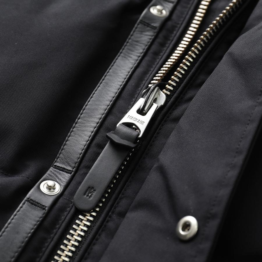 MACKAGE マッカージュ ダウンベスト JOSEPH ジョゼフ メンズ ジレ スタンドカラー ロゴ Black | Mackage | 10