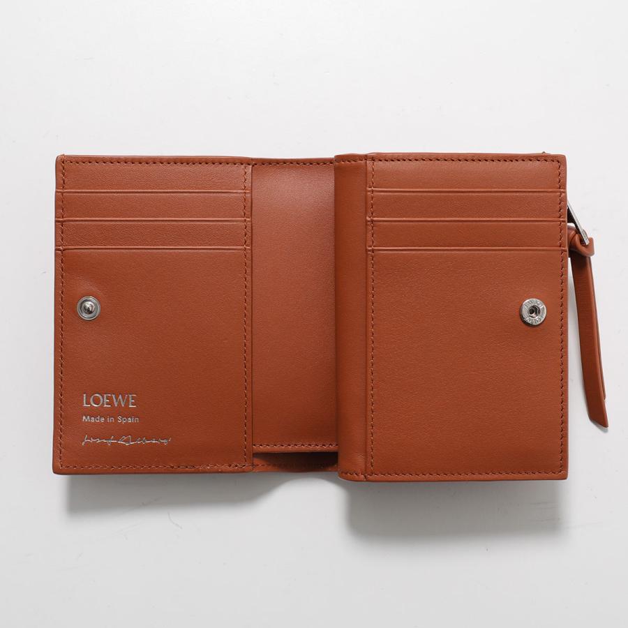 【希少】LOEWE ロエベ レディース コンパクト財布 ミニ財布 折り財布 赤 LOEWE（ロエベ） 二つ折り財布 Compact zip wallet C660Z41X02