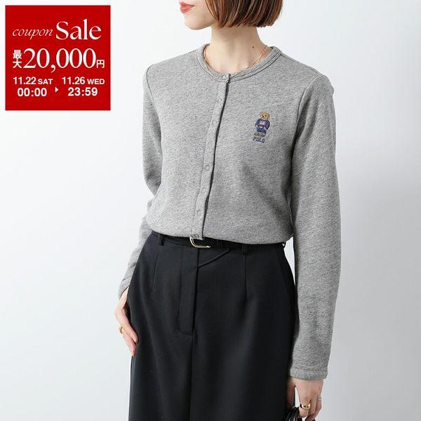 新品未使用 POLO ラルフローレン カーディガン レディース グレー S POLO RALPH LAUREN Polo Ralph Lauren ポロラルフローレン