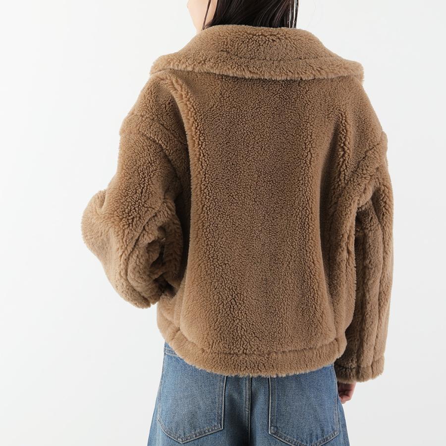 NUS ヌース ボアコート 34506 レディース テディ テーラード ウール混