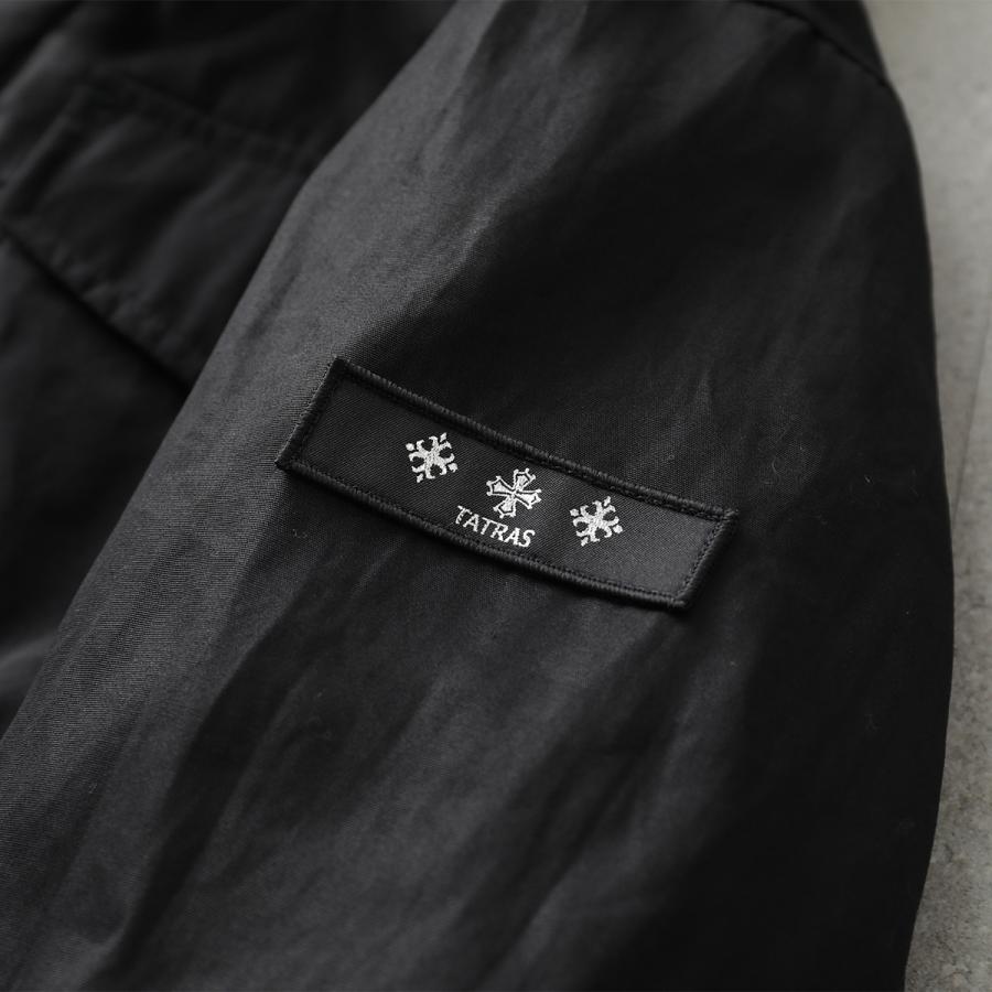 TATRAS タトラス ブルゾン CARRUBO カルーボ MJXA0090033588 メンズ ジャケット フード収納 BLACKの画像