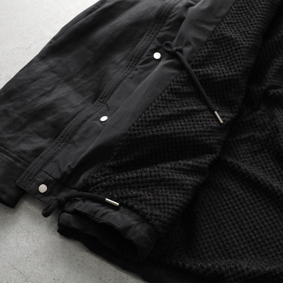TATRAS タトラス ブルゾン CARRUBO カルーボ MJXA0090033588 メンズ ジャケット フード収納 BLACKの画像