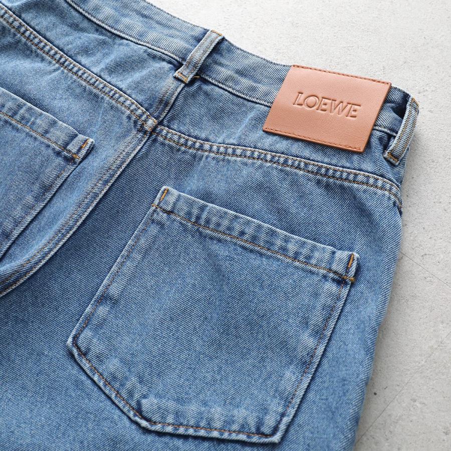 【美品】ロエベ LOEWE レディース ラップジーンズデニムパンツ ロエベ LOEWE ジーンズ LOEWE（ロエベ）デニムパンツ 紺 サイズ:36(XS