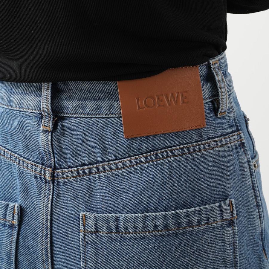 LOEWE ロエベ ジーンズ ANAGRAM BAGGY JEANS アナグラム S359Y11XEB S359Y11XDE メンズ デニムパンツ コットン Gパン ジーパン バギー カラー2色の画像