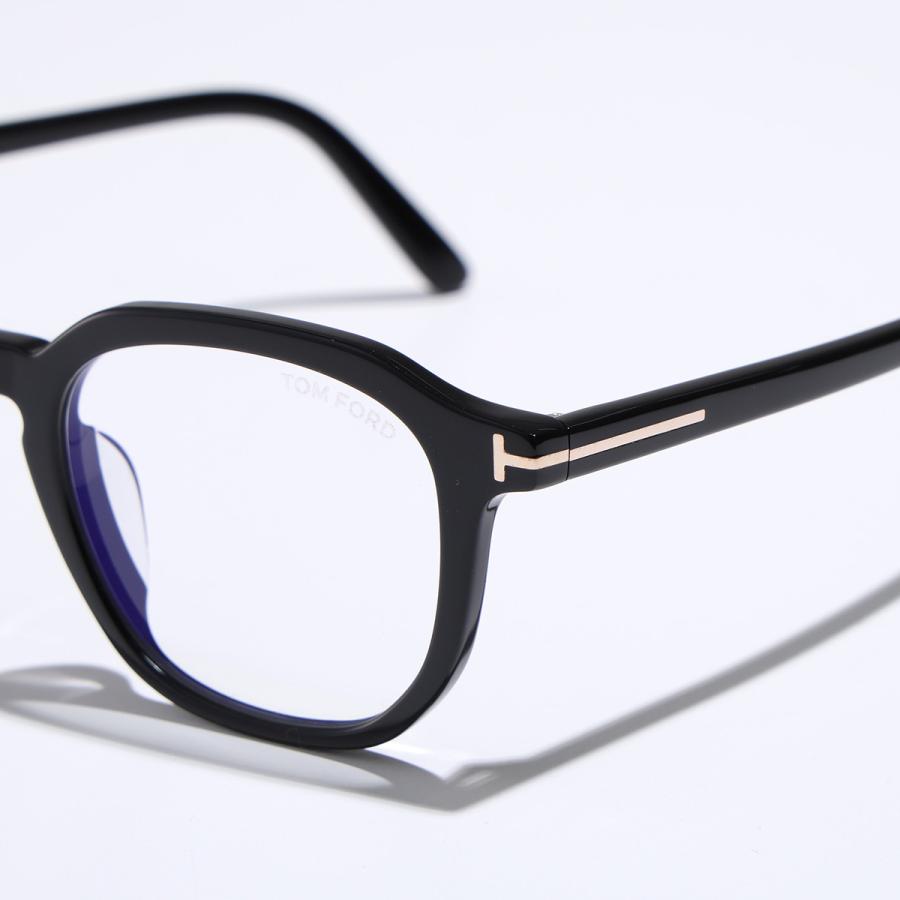 TOM FORD トムフォード メガネ TF6010-K-B FT6010-K-B メンズ ウェリントン型 クリアフレーム アジアンフィット ブルーライトカット アイウェア