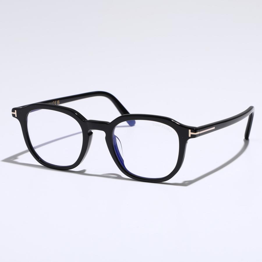 TOM FORD トムフォード メガネ TF6010-K-B FT6010-K-B メンズ ウェリントン型 クリアフレーム アジアンフィット ブルーライトカット アイウェア