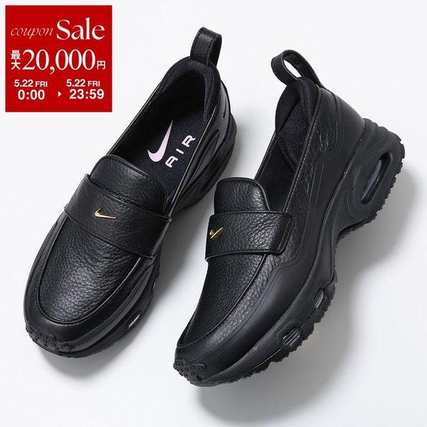 Nike ブラック ローファー サイズ24.0 NIKE（ナイキ） ローファー W NIKE AIR MAX PHENOMENA エア マックス