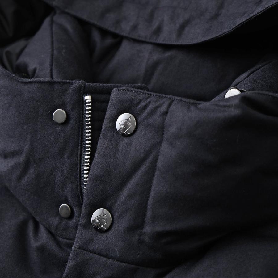 Montecore モンテコーレ ダウンジャケット F09MUCX742 200 メンズ フード付き RAIN SYSTEM レインシステム 撥水 シルク混ウール カラー2色の画像