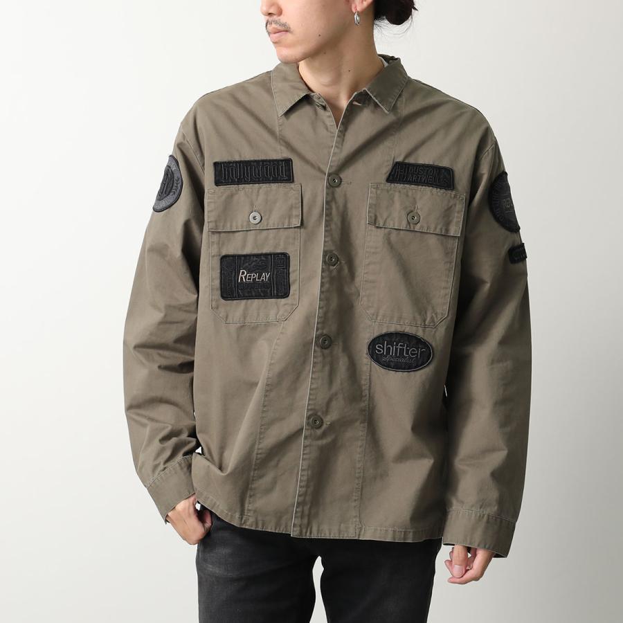 REPLAY（リプレイ） シャツジャケット M8445B 85172 メンズ 長袖 胸