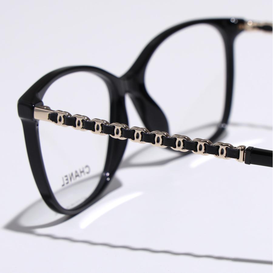 CHANEL（シャネル） メガネ 3408Q スクエア型 セルフレーム 細フレーム