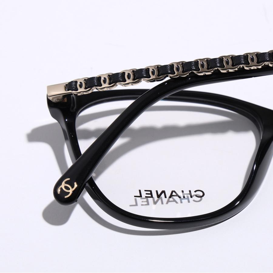 CHANEL（シャネル） メガネ 3408Q スクエア型 セルフレーム 細フレーム