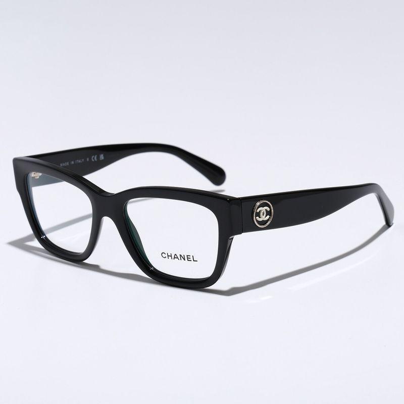 CHANEL（シャネル） メガネ 3455 スクエア型 セルフレーム ココマーク