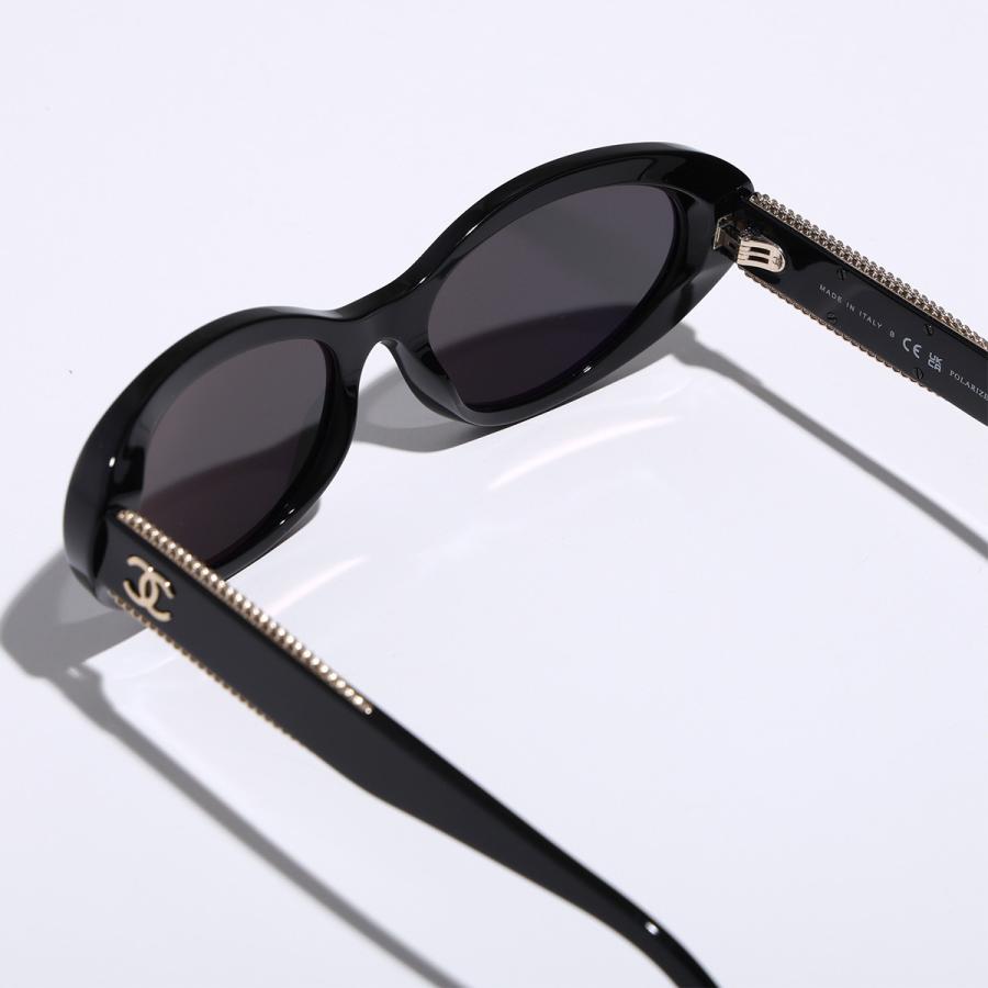 CHANEL / シャネル | ヴィンテージ ラウンド サングラス | ブラック | レディース シャネル CHANEL ラウンド 丸形 ココマーク サングラス ブラック
