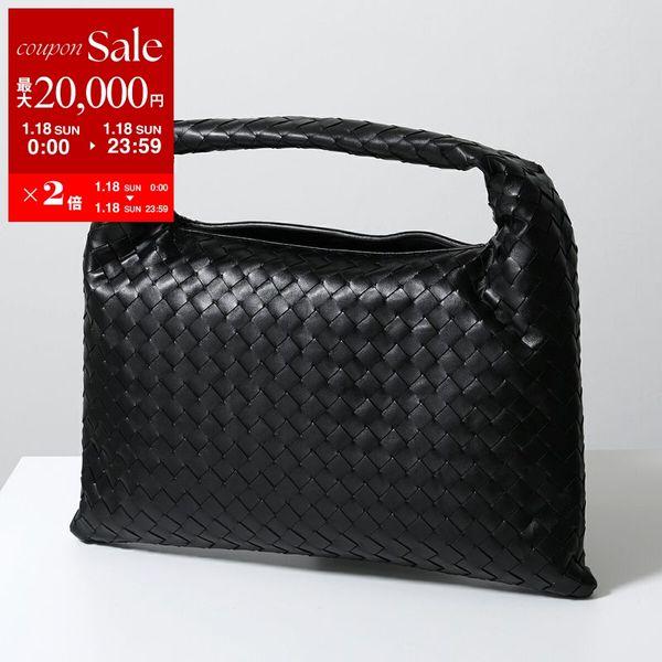 ボッテガヴェネタ　イントレチャートレザーハンドバック BOTTEGA VENETA（ボッテガ・ヴェネタ） ハンドバッグ HOP ホップ