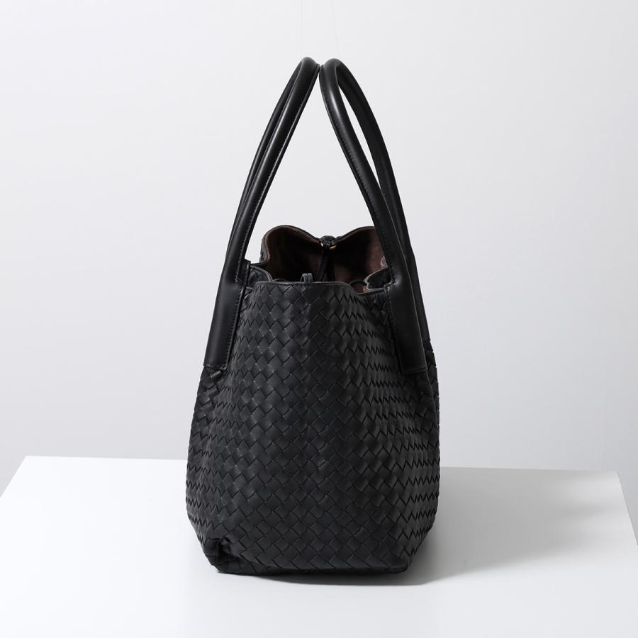BOTTEGA VENETA 編み込みブラックパーティーバッグ BOTTEGA VENETA（ボッテガ・ヴェネタ） バッグ Pinacoteca ミディアム