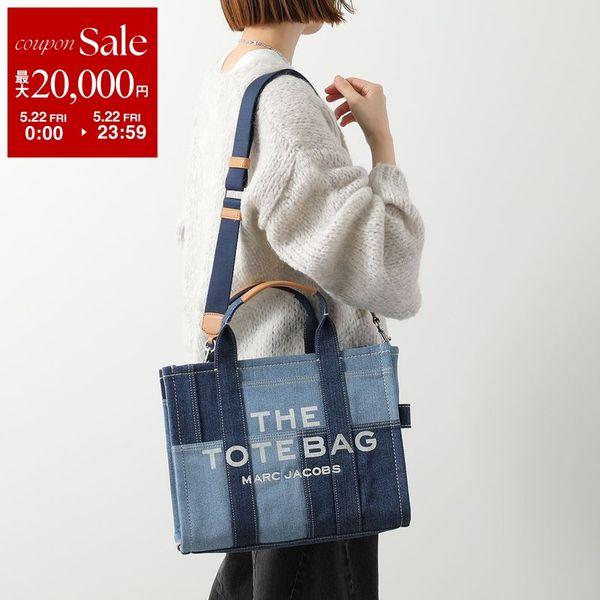 MARC JACOBS マークジェイコブス トートバッグ THE DENIM TOTE BAG MIDIUM ザ デニム ミディアム H017M06FA21 ショルダーバッグ 鞄 422/BLUE-DENIMの画像