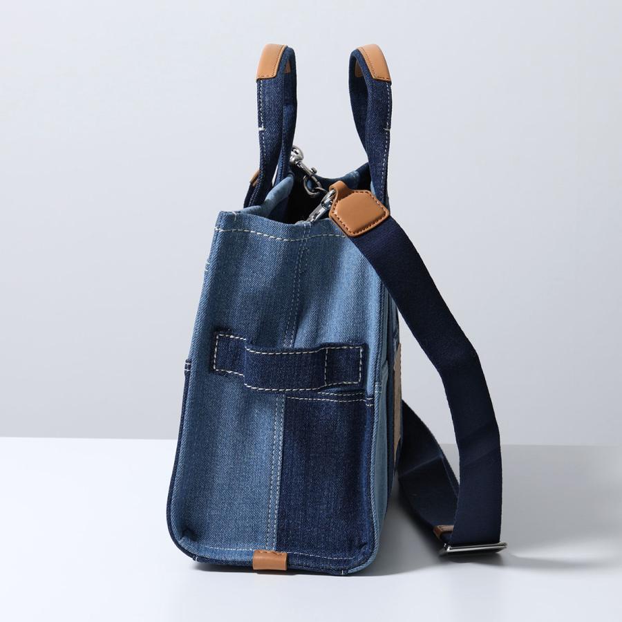 新品未使用】Marc Jacobs デニム トートバッグA4ショルダースクエア