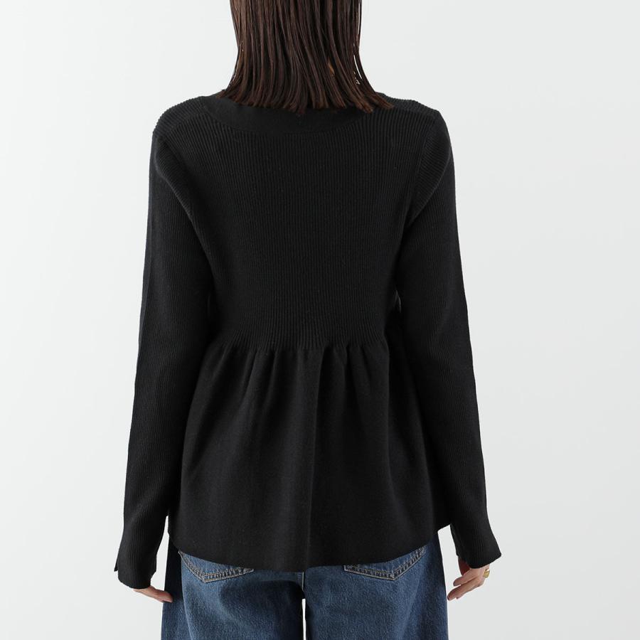 Torrazzo Donna（トラッゾドンナ） カーディガン Rib Knit Flare