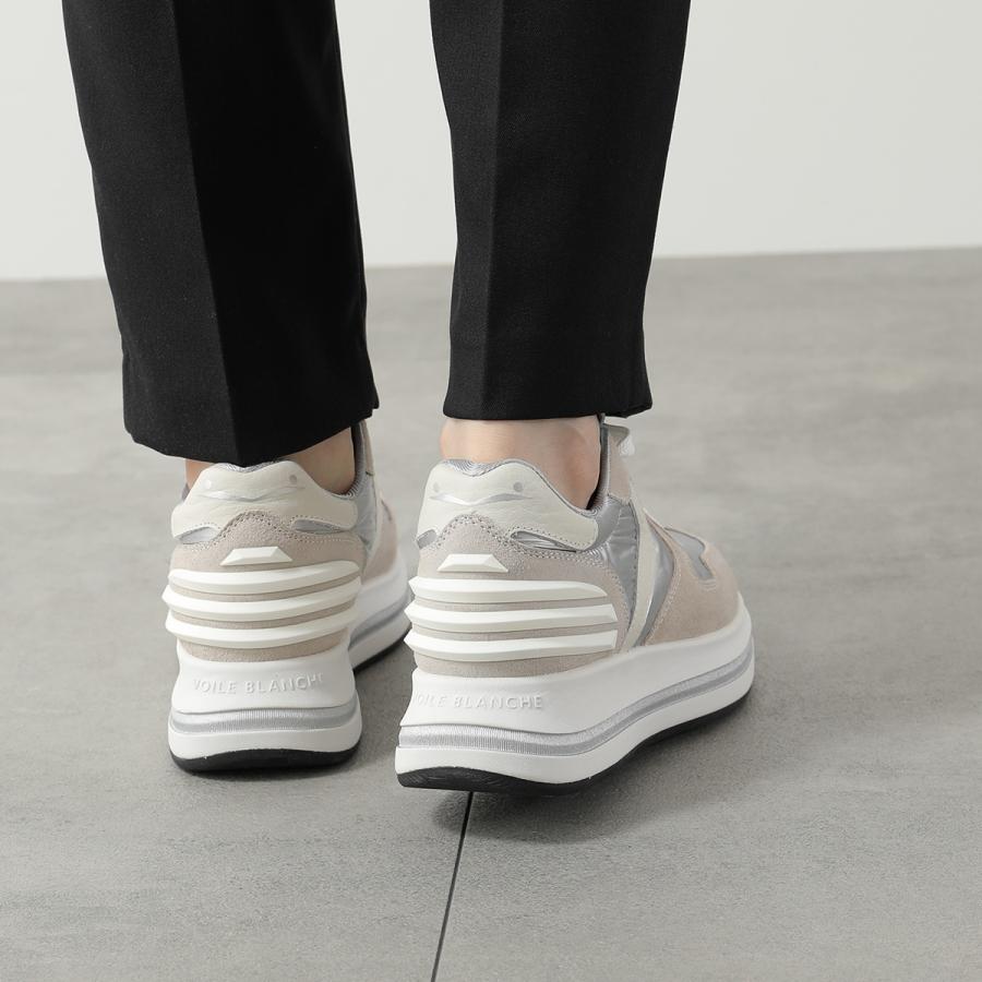 Voile Blanche シルバーグレージュスニーカー VOILE BLANCHE（ボイルブランシェ） スニーカー CLUB 22 2019075.04
