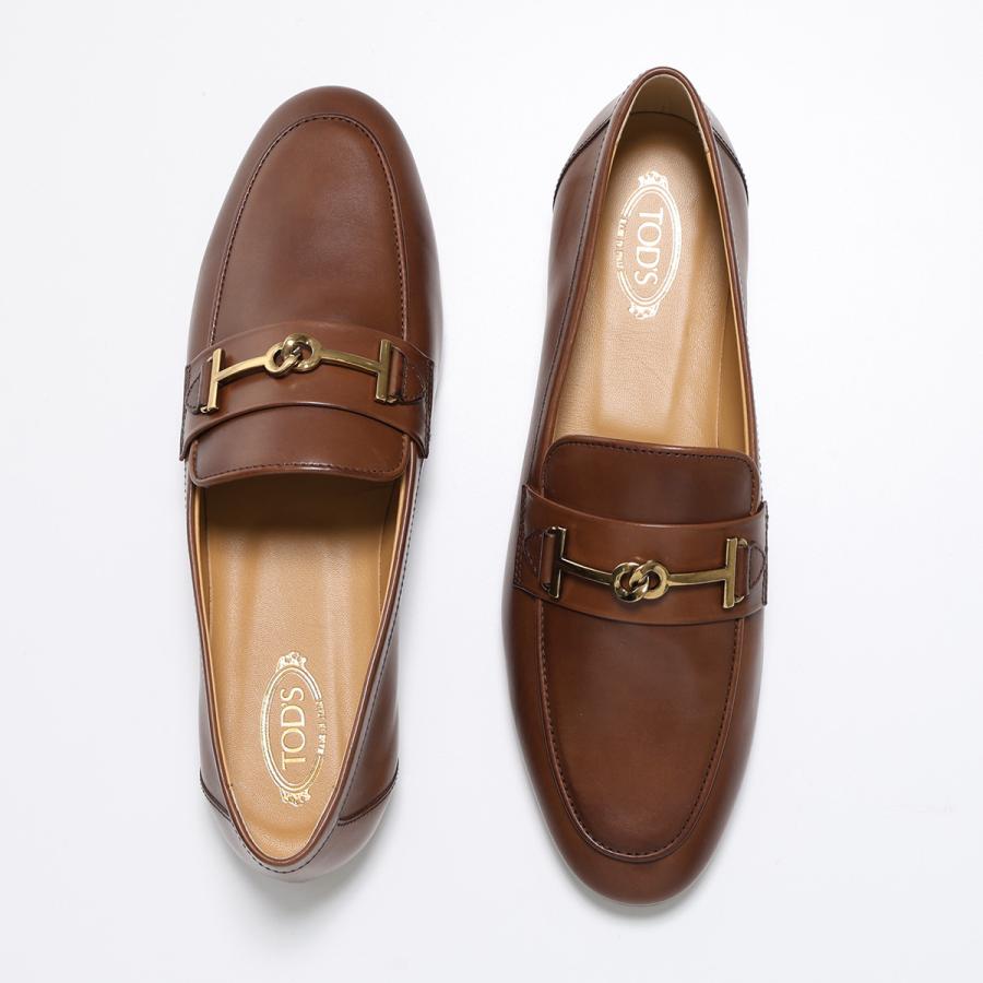 TOD’Ｓ タイムレス ローファー レザー サイズ37.5 トッズ TOD'S（トッズ） TODS ローファー T TIMELESS Tタイムレス