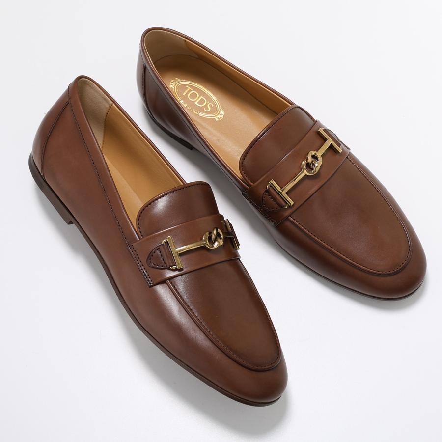 トッズ　ブラウンレザー　ドライビングローファー　25.5㎝　未使用　TOD'S 男性 ブラウン トッズ レザー ローファー XXM38K0GG10NF59MS607 | Tods