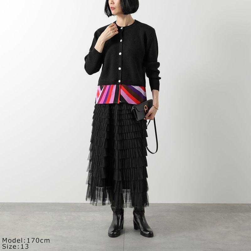 EMILIO PUCCI - EMILIO PUCCI ラメ切替 ロゴ入り ニットカーディガン EMILIO PUCCI（エミリオプッチ） EMILIO PUCCI KIDS キッズ