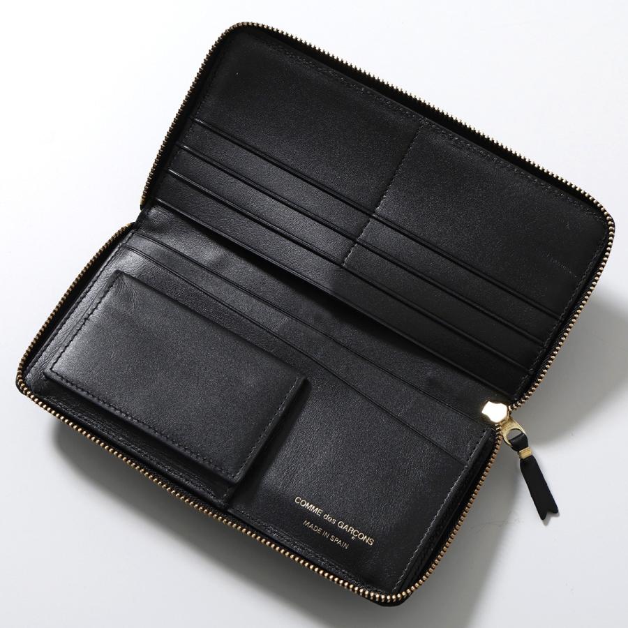 新品 コムデギャルソン SA0110 長財布 ブラック レザー COMME des GARCONS 並行輸入品 Wallet Comme Garcons ウォレット コム