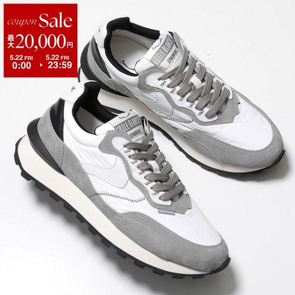 ボイルブランシェ☆QWALK ハイプマン☆メンズスニーカー☆43☆ホワイト☆ VOILE BLANCHE（ボイルブランシェ） スニーカー QWARK HYPE MAN