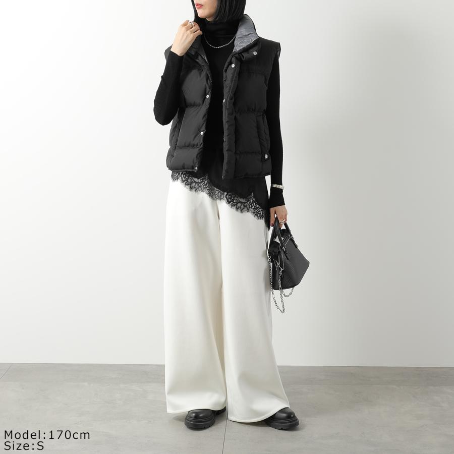 Bacon ブラック　クロップドダウンベスト BACON ベーコン ダウンベスト W ORANGE BACPIGIL563 GDA レディース