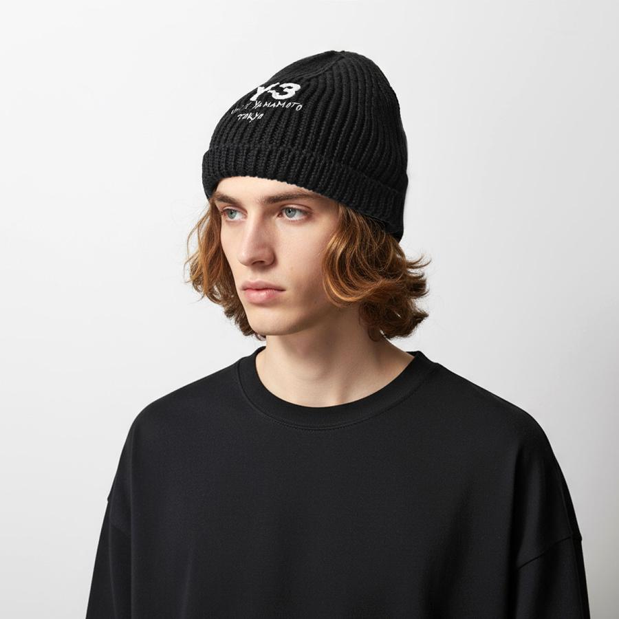 Y-3 ワイスリー ビーニー KNIT BEANIE JX8308 JX8309 メンズ リブ