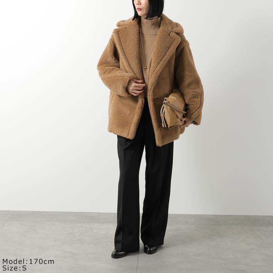 マックスマーラ クチートアマーノ ショートコート ダブルブレスト ブラウン 46 Max Mara MAX MARA マックスマーラ ショート コート DRAMMA ドラマ