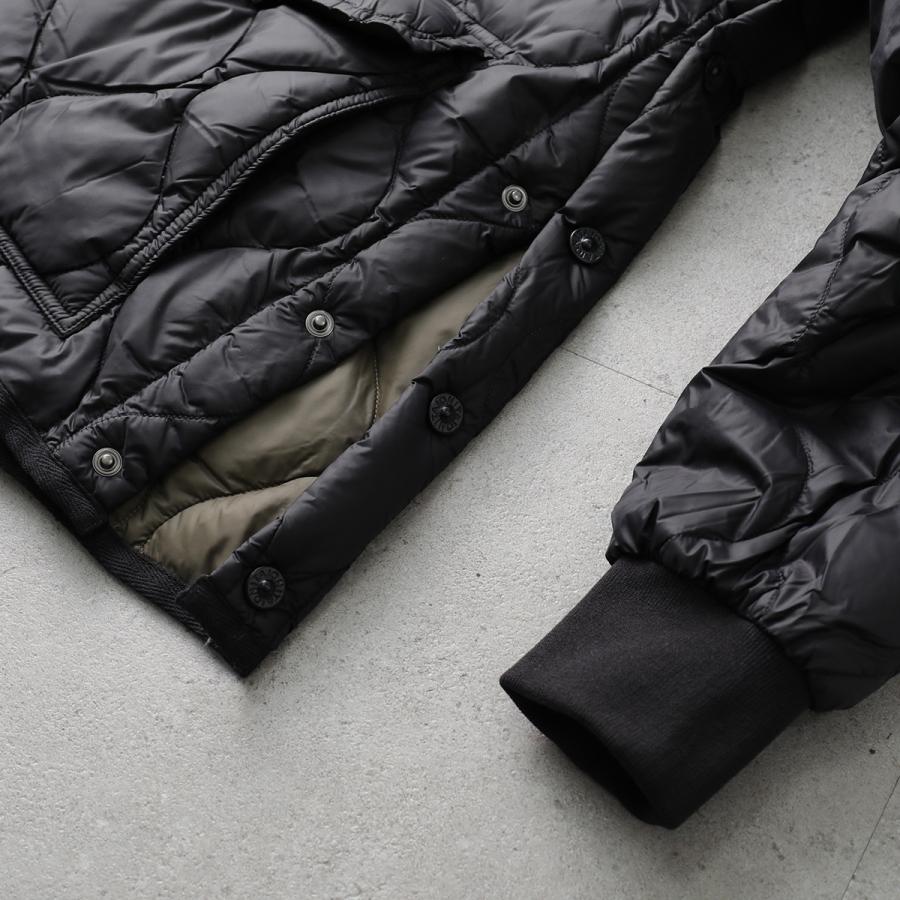 TAION タイオン ダウンジャケット MILITARY OVER SIZE CREW NECK JKT