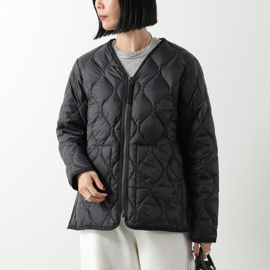TAION タイオン ダウンジャケット MILITARY V NECK W-ZIP DOWN JKT