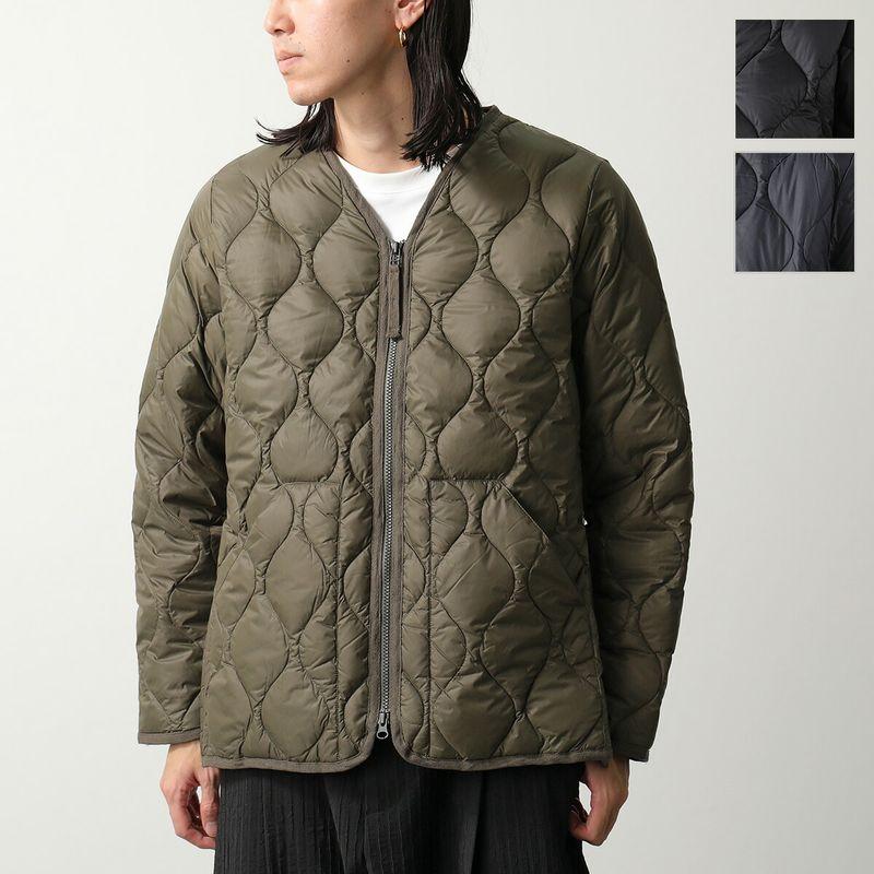 TAION タイオン ダウンジャケット MILITARY V NECK W-ZIP DOWN JKT