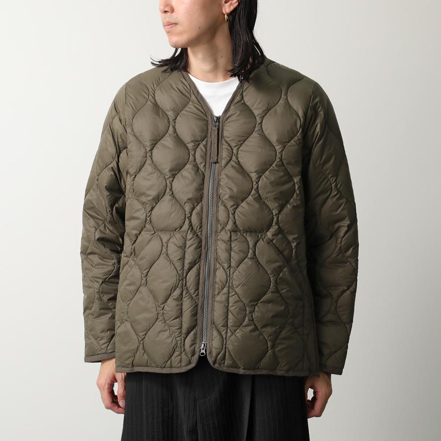 TAION タイオン ダウンジャケット MILITARY V NECK W-ZIP DOWN JKT