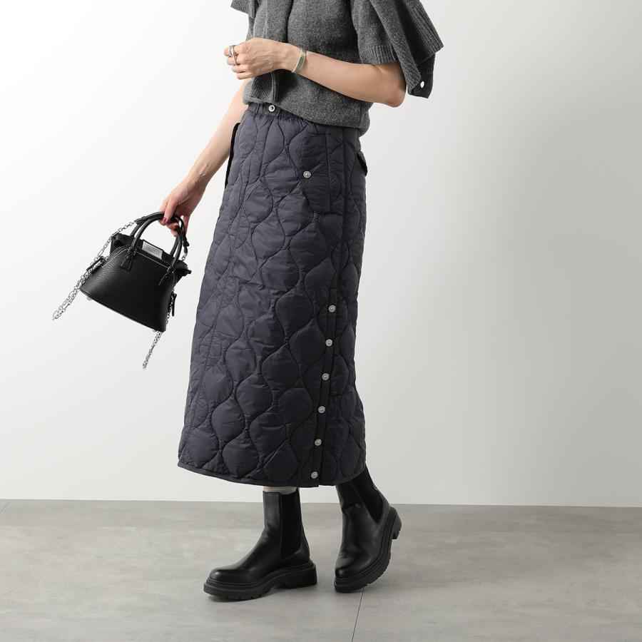 TAION タイオン スカート MILITARY SNAP BUTTON DOWN SKIRT W150LSSKML