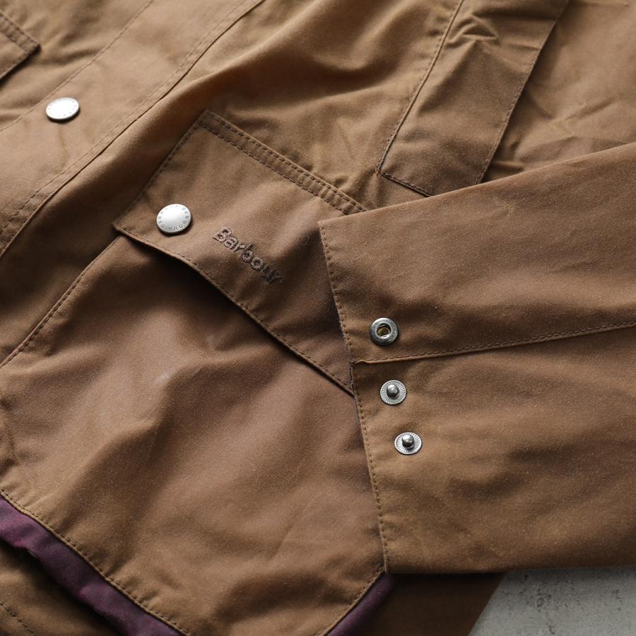 Paul Smith Loves Barbour　ワックス フード　ブラウン Barbour（バブアー） Paul Smith Loves Barbour ポールスミス ワックス