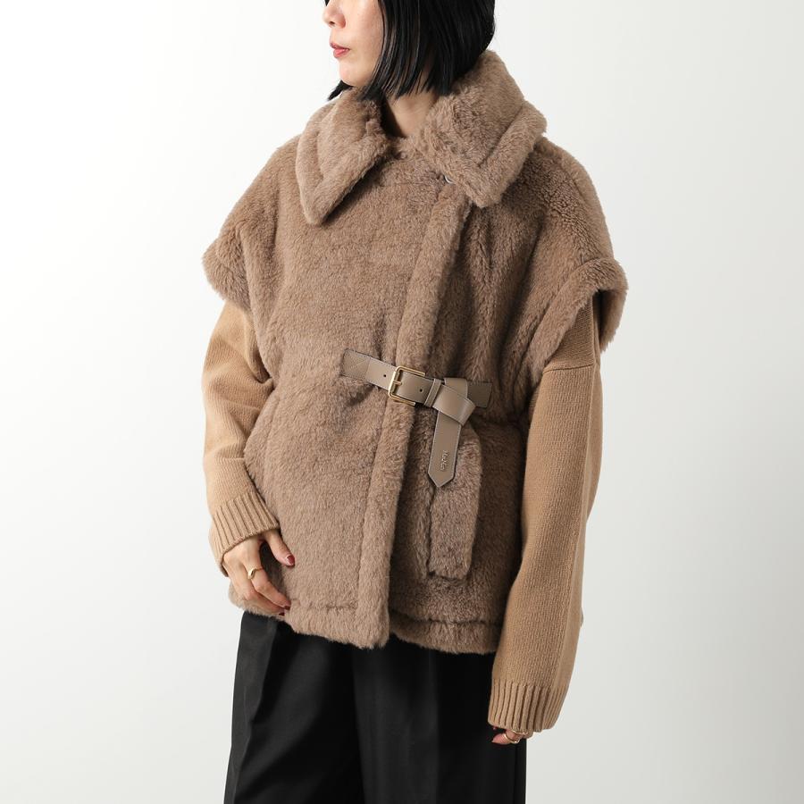 美品　MAX MARA マックスマーラ　テディベア　ニューアバボ　24AW Max Mara（マックスマーラ） ケープ NEWABAVO4 ニューアバボ