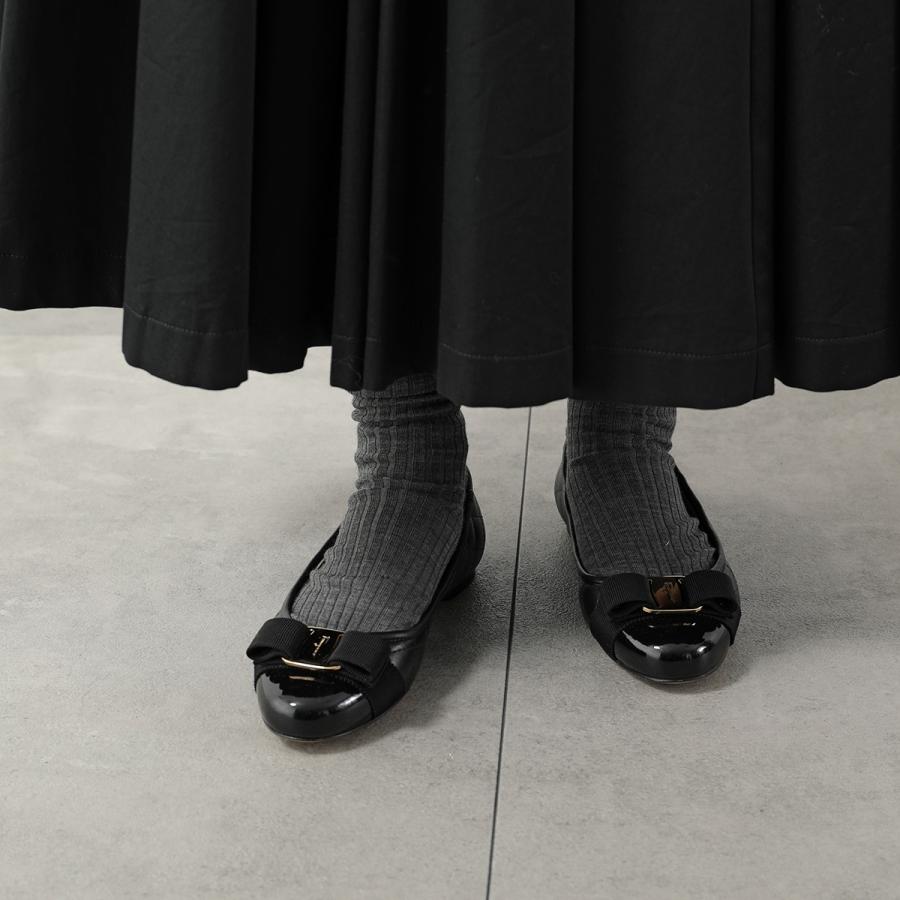 FERRAGAMO　パンプス　ヴァラリボン　キルティング　バレエシューズ FERRAGAMO パンプス ヴァラリボン キルティング バレエシューズ