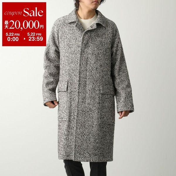 TAGLIATORE タリアトーレ バルカラーコート LOYD/S ST 260015 メンズ ネップツイード ウールブレンド ロングコート シングルブレスト 1214の画像