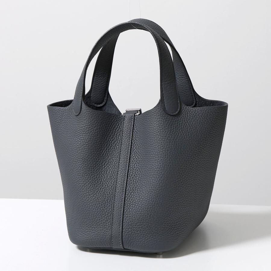 HERMES エルメス ピコタン PICOTIN LOCK PM 18 ピコタンロック H056289CK レディース トリヨンクレマンス レザー 鞄 K刻印 SV金具 2025年 鞄 GRIS-MISTYの画像