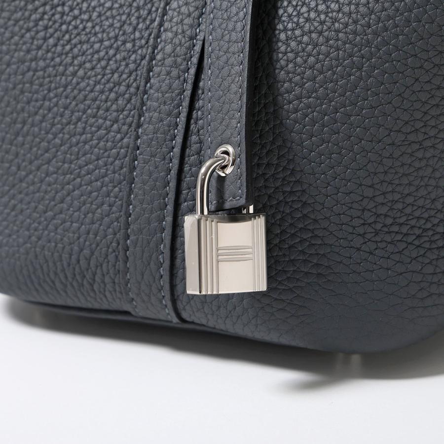 HERMES エルメス ピコタン PICOTIN LOCK PM 18 ピコタンロック H056289CK レディース トリヨンクレマンス レザー 鞄 K刻印 SV金具 2025年 鞄 GRIS-MISTYの画像