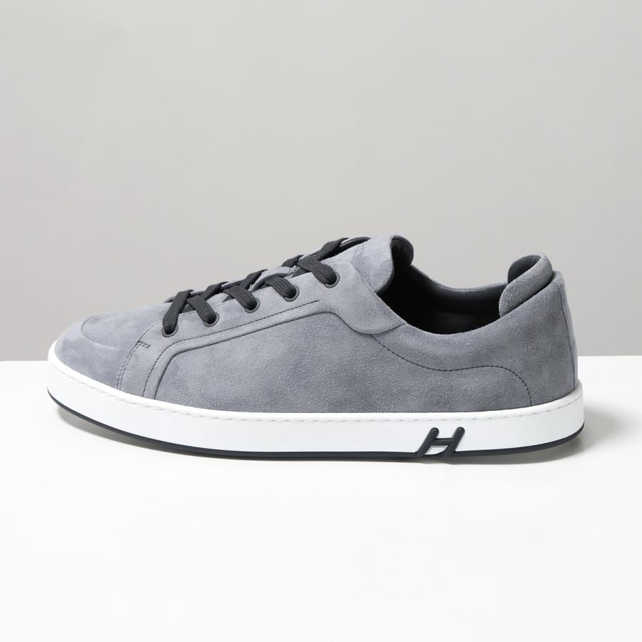 HERMES（エルメス） スニーカー キッド Kid シェーヴル ヴェロア