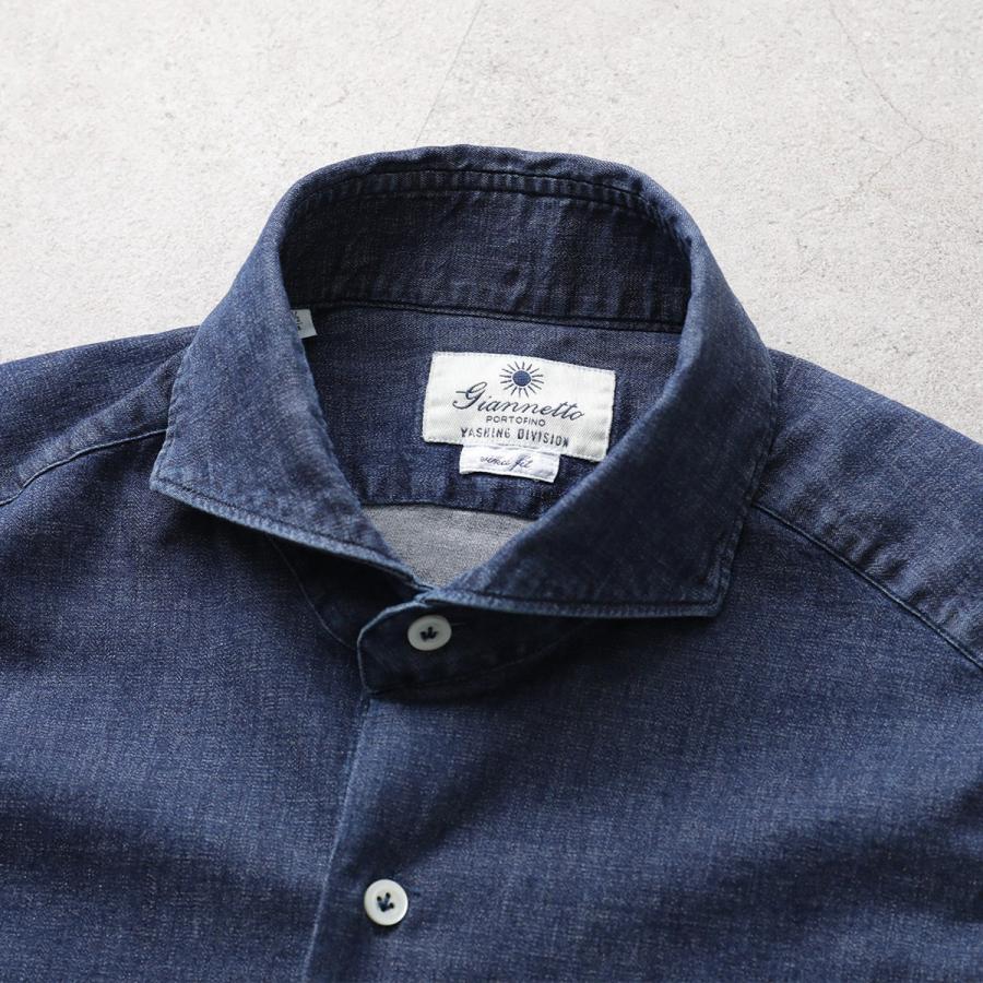 GIANNETTO（ジャンネット） シャツ VINCI FIT ヴィンチフィット AC346