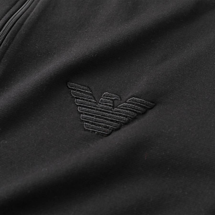 EMPORIO ARMANI UNDERWEAR エンポリオアルマーニ ブルゾン EW001908 AF15356 レディース スウェット ジップアップ ジャケット ロゴ刺繍 カラー2色の画像