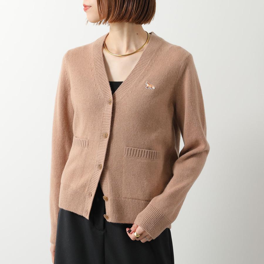 01908-6 メゾンキツネ　カーディガン　ベビーフォックス　カシミヤ　100% メゾンキツネ MAISON KITSUNE 【MAISON KITSUNE】メゾン キツネ