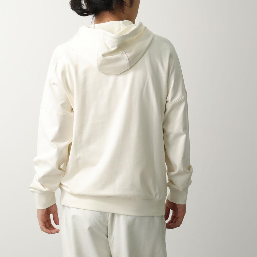 EMPORIO ARMANI アルマーニ 　　　フード付きパーカー クリーム色 EA7 EMPORIO ARMANI エアセッテ エンポリオアルマーニ フーディ